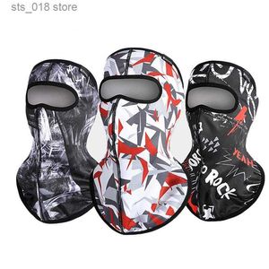 Cykelmössor masker utomhus solskyddsmedel Balaclava Venom Skull Riding Scarf Novely Full Face Mask Multifunktion Bandana Ski Masks MTB Bicycle Headgear T230718