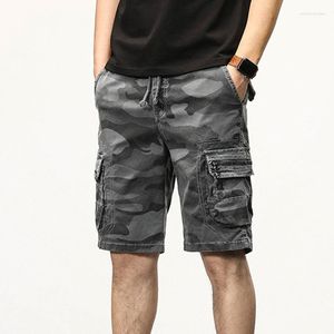 Männer Shorts Für Männer 2023 Sommer Herren Casual Hosen Strand Camouflage Kontrast Farbe Militärische Fracht Arbeit Mann Kurze Hosen t78