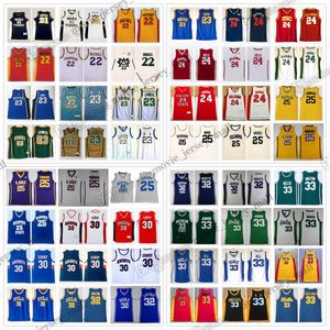 NCAA College Basketball nosi wszystkie miasteczka drużynowe w liceum Robertson Hardaway Jr Ingram Rose Antetokounmpo Harden Chamberlain Ingram Sabonis Anthony Jersey