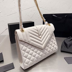 Fashion Chain Bags Designer Bag Woman Bag Women Shoulder Bag Caviar Cross Body Envelope Bags Quilted Bag Handbag Purse Original Leather High Quality Colors Tote Bags