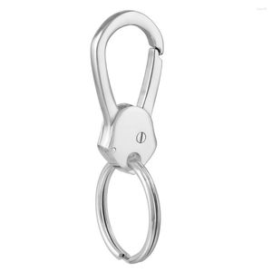 Keychains Retail Custom 316L Stainless Steel Key Ring / Solid Holder