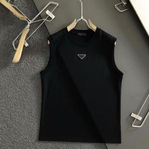 MENS TANK TOPS TSHIRT SLEEVELESS T SHIRT DESIGNER Letters Tryckt Sexig Off Shoulder Vest Summer Casual Clothing Loose Gym Fitness Sportswear