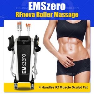 HIEMT RF Technology Get Rid of Excess Fat Build Muscle with EMSZERO Slimming Machine Premium Beauty Salon