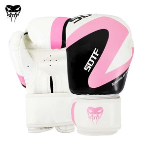 Защитное снаряжение SOTF MMA Взрослые ядовитые змеи мужчины женщины геометрические боксерские перчатки перчатки Tiger Muay Thai Sanda Pads Fight Gloves Boxers MMA HKD230718