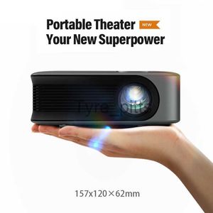 Other Projector Accessories AUN A30 Video Portable Projector Home Cinema 3D Beamer LED MINI Theater Smart TV Box for 1080 4K Video Smart TV x0717