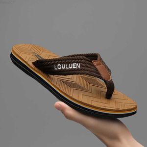 Slippers Shoes Men Summer Flip Flops Flats Male Shoe Breathable Beach Slippers Mens Brand Slides Pantuflas Shose L230718