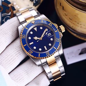 41 mm podbój męskie zegarki automatyczne ruch mechaniczny zegarki ze stali nierdzewnej Bransoletka Constan Ceramic Bezel z hardlex szklanki zielone tarcze