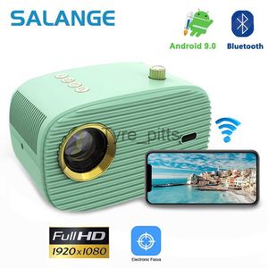 Other Projector Accessories Salange Mini Projector Portable P28 1280*720 Pixels Smartphone Casting Projetores For Video Game Android Home Theater PK P62 x0717