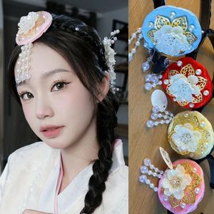 Inne modne akcesoria 1PC Koreańskie włosy ludowe opaski do włosów Korea Hanbok Performance Hairband Dorosła Bride Ethictycity 230718