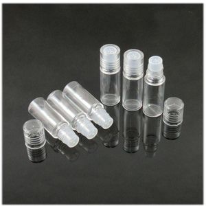 Setaccio cosmetico vuoto in plastica da 3 ml Barattoli in polvere sfusi Contenitore Coperchio a vite Trucco Ansrk