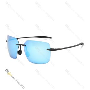 designer sunglasses mens sunglasses UV400 sports sunglasses High-Quality polarizing lens Color Coated TR-90&Silicone Frame - MJ423; Store/21417581