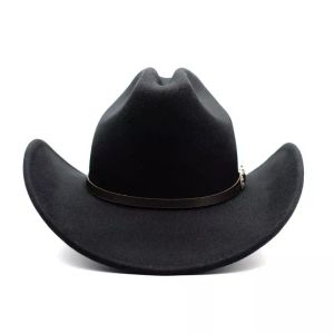 2023 Cowboy Top Hat For Women Men Fedora Hats Fedoras Vintage Felt Cap Autumn Winter Caps Trilby 8Colors