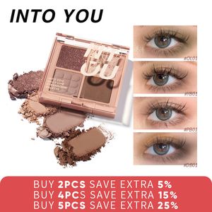 Eye Shadow Into Youtou Eyeshadow Palette 4 Colors Cosmetics Matter Shimmer Eye Shadows Palette Daily Makeup For Women 230717