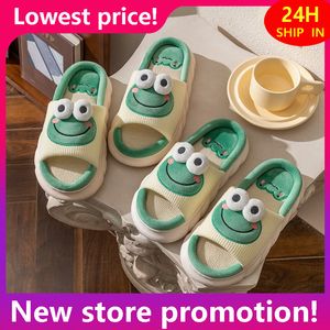 Frog Frog 769 Women Shoes الأزواج غير السميكة سميك سليث ربيع الصيف الكتان القطن بارد النعال المنزلية شريحة 230717