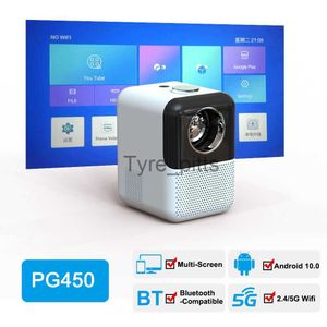 Other Projector Accessories 5G WiFi Android Mini Projector for Full HD 1080P 2K 4K Video Protable Movie Proyector Beamer 2G 16G Projector LED Home Theate x0717