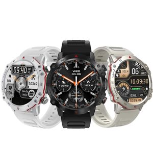 Nuovi orologi intelligenti militari D12 per uomo donna Tracker del sonno della frequenza cardiaca Smartwatch sportivo impermeabile da 1,39 pollici con grande schermo