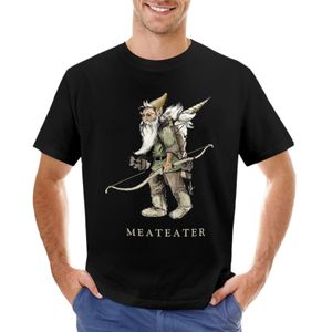 Erkekler Polos Meateater Gnome Paketleme Bir Unicorn Tshirt Yaz Üstü Büyük Boy Tişört