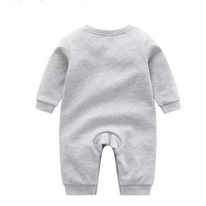 Nyfödd baby bomull romper 0-2y rompers toddle baby bodysuit detaljhandels nyfödda barn designer kläder barn jumpsuits kläder 3-24mo310a