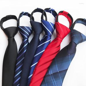 Gravatas Borboleta VEEKTIE Zíper 8cm Gravata de Negócios para Homem Preguiçoso Gravata Masculina Fácil de Puxar Corda Gravata Festa de Casamento Trabalho Cravate Vestidos