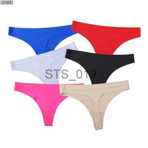 Briefs Metties Inne majtki Pajniki Seksowne damskie damy g sznurek Kobiety Ice Silk Tangas Femme Low Rise Thong Sport Bielizna S-XL x0719