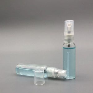 10 ml Clear Fine Mist Atomizer Mini Refillable Clear Glass Parfym Prov Tom Bottle 1/3oz Cosmetic Pump Atomizer Vial Tube Tivre