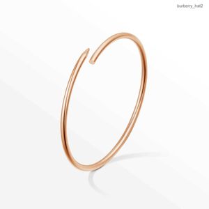 Высокие издания небольшие модели Slim Nail Bracelets Bangles для женщин мужские