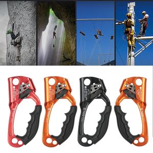 Cordas de escalada para rocha ao ar livre, profissional, mão, dispositivo ascendente, alpinista, alça, esquerda, direita, ferramentas de corda 230717