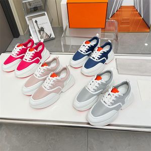 Тренер Giga Top Mens Women Casual обувь теннисная обувь дизайнер обувь Panda Matching Horseshoe Round Shoes Dad Shoe Sneaker 35-44