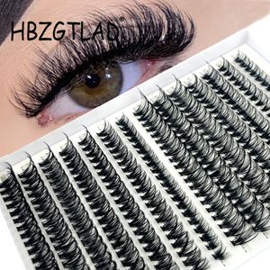 Falsche Wimpern, einzelne Wimpern, 30D40D, Wimpern-Cluster-Erweiterungen, gemischte Wispy-Cluster-Augen-C-D-Curl-Erweiterung, 230617