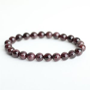 SN1089 Модный дизайн женщин браслет Garnet Chakra Reiki Энергетические украшения высококачественный натуральный каменный браслет296F