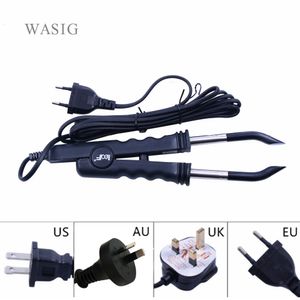 Connectors Constant Temperature Loof Fusion Hair Extension Iron Keratin Bonding Tools Fusion Heat Connector EUAUUSUK plug 230717