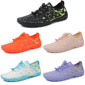2023 good resilience casual mesh wading shoes men purple black blue white orange for all terrains