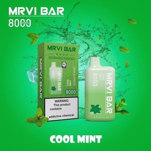 Original MRVI BAR 8000 Puffs Einweg-Vape-Stift E-Zigarette mit wiederaufladbarem 650-mAh-Akku, vorgefüllt 16 ml Big Vapor Elfbar Shenzhen Beliebter Stil