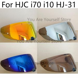 Motorcykelhjälmar Hjälmvisir för HJC I70 I10 HJ-31 Motorcyle Shield Lens Glasögon Goggles vindrutetillbehör delar skärm Cascos Moto