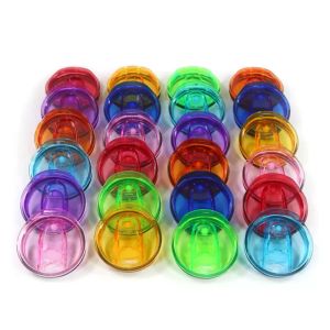 Colorful Sealing Lids Slide Lids Waterproof Seal Cover Replacement Resistant Spill Proof Covers for 16oz 20oz 25oz Straight Glass Tumbler