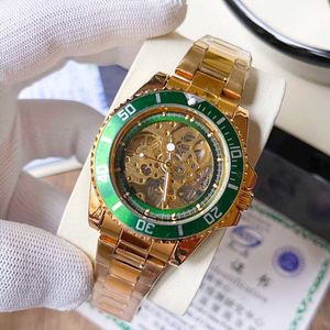 Mężczyźni Wysokiej jakości Watch Fashion Watch Watch Automatyczne mechaniczne mechaniczne stali nierdzewne Ceramiczne Sapphire Ceramiczne luksusowe zegarki