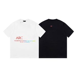 Mens T Shirts Designers Arc Tee Men Women Letter Print Fashion Tops Casual T-Shirts Short Sleeve Round Neck