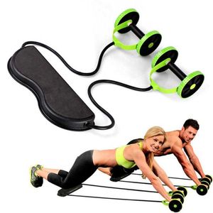 Ab Rollers Multifunctional Ab Roller Silent Pull Rope Abdominal Wheel Household Stretch Sport Leg Arm Muscle Abs Trainer Fitness Equipment HKD230718