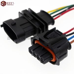 4Pin 3 5mm Connettore del sensore di velocità del flusso d'aria automatico Carico sull'asse Spina di pressione di aspirazione Spina impermeabile automatica per connettore Bosch 4Pin253K