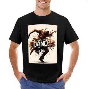 メンズポロスダンスボーイアブストラクションTシャツブラウス面白いTシャツメンズグラフィックTシャツアニメ