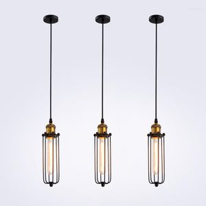 Lampy wisiorek Nordic LED Crystal żyrandole sufitowe Light Kitchen Island Vintage Bulb Lampa