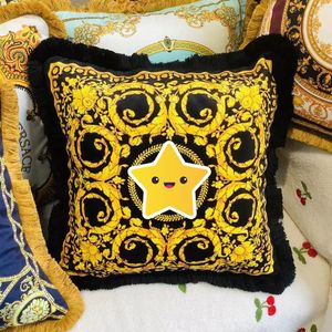 Luxury pillow case designer Signage tassel 11 Avatar patterns printting pillowcase cushion cover 45*45cm for 4 seasons home decorative