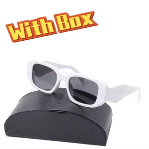 Womens sunglasses ladies designers polarized sunglasses mens eyeglasses for woman personality all-match classic white eyewear With box Rectangle sunglasses