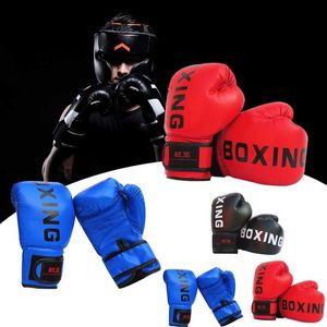 Equipamento de proteção Luvas de luta Sanda Saco de arte marcial Luvas de treinamento de boxe Luvas de dedo grossas flexíveis anti-ataque Equipamento de ginástica HKD230718