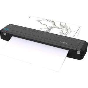 Stampante portatile di carta A4 a trasferimento termico Mini stampante USB Bluetooth Home Business con batteria integrata Per stampare in qualsiasi momento231i