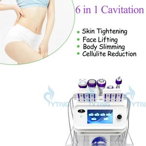 6 I 1 Lipolaser RF Cavitation Slimming Machine Skin Tight Belly Fat Borttagning Body Shaping Cellulit Reduction