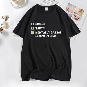 Single Genommen Pedro Pascal männer T-shirt Tees Kurzarm Sommer Harajuku Film TV Schauspieler T Shirts Mann Kleidung Streetwear tops