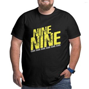 Herren-Poloshirts NINE NINE.Cool Cooles T-Shirt Big Tall Tees Plus Size 4XL 5XL 6XL Tops Plain Short Sleeve Tee Men