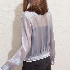 여자 재킷 플러스 사이즈 선 보호 의류 여름 옷 2023 트렌디 한 여자 선 스크린 여성 재킷 UV 얇은 코트 소녀 E26