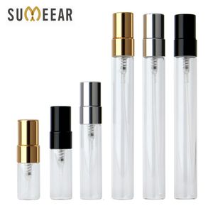 Parfüm şişesi 100pcslot 2ml3ml5ml10ml doldurulabilir parfüm şişesi boş sprey şişesi atomizer parfüm şişeleri 230717